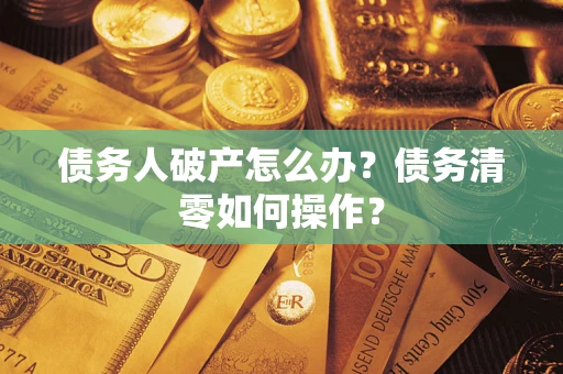 武汉债务人破产怎么办？债务清零如何操作？