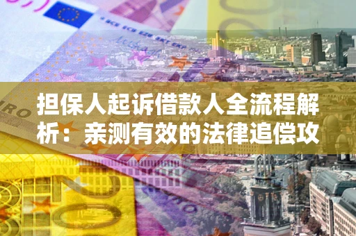 武汉担保人起诉借款人全流程解析：亲测有效的法律追偿攻略