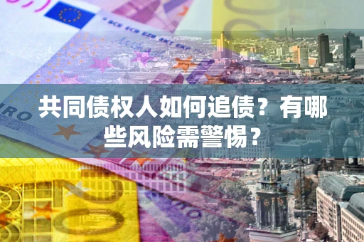 武汉共同债权人如何追债？有哪些风险需警惕？