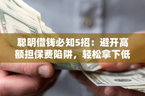 武汉聪明借钱必知5招：避开高额担保费陷阱，轻松拿下低息贷款
