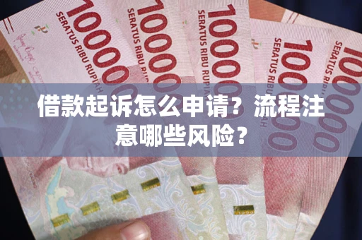 武汉借款起诉怎么申请？流程注意哪些风险？