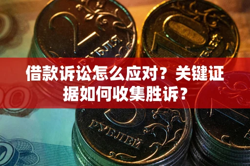 武汉借款诉讼怎么应对？关键证据如何收集胜诉？